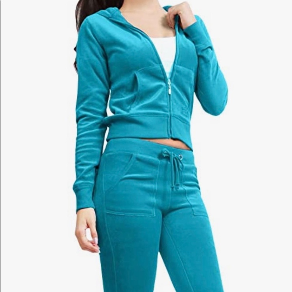 Velour Blue Tracksuit - Cheetah Girls Costume